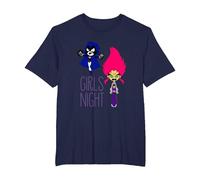 Teen Titans Go Girls Night Camiseta, Hombre Tallas Grandes, Azul Marino, 3X Alto