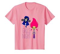 Teen Titans Go Girls Night Camiseta, Niños, Rosado, 2 años