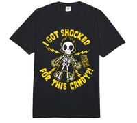 Teen Titans Go! Halloween Robin I Got Shocked Comfort Colors Adult Heavyweight T-Shirt