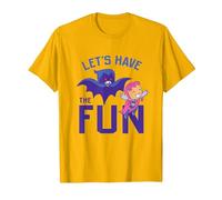 Teen Titans Go Let's Have The Fun Camiseta, Hombre, Dorado Brillante, 3XL