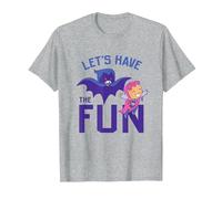 Teen Titans Go Let's Have The Fun Camiseta, Hombre, Gris Jaspeado, 3XL