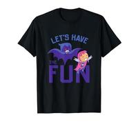 Teen Titans Go Let's Have The Fun Camiseta, Hombre, Negro, XXL
