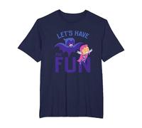 Teen Titans Go Let's Have The Fun Camiseta, Hombre Tallas Grandes, Azul Marino, 5X Alto