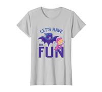 Teen Titans Go Let's Have The Fun Camiseta, Mujer, Plata, S
