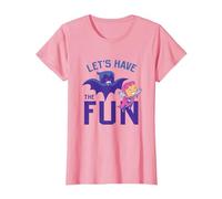Teen Titans Go Let's Have The Fun Camiseta, Mujer, Rosado, XS