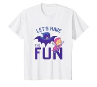 Teen Titans Go Let's Have The Fun Camiseta, Niños, Blanco, 2 años