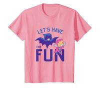 Teen Titans Go Let's Have The Fun Camiseta, Niños, Rosado, 12 años