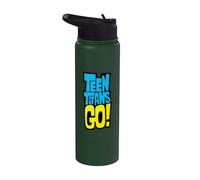 Teen Titans Go Logo Stainless Steel Insulated Water Bottle