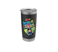 Teen Titans Go! Titans T Vaso térmico de acero inoxidable de doble pared