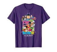 Teen Titans Go! To The Movies Hollywood Camiseta, Hombre, Morado, XXL