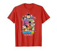 Teen Titans Go! To The Movies Hollywood Camiseta, Hombre, Rojo, L