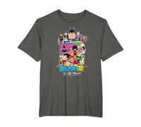 Teen Titans Go! To The Movies Hollywood Camiseta, Hombre Tallas Grandes, Asfalto, 2X Alto