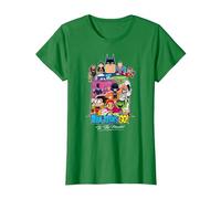 Teen Titans Go! To The Movies Hollywood Camiseta, Mujer, Verde Kelly, L