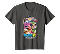 Teen Titans Go! To The Movies Hollywood Camiseta, Niños, Asfalto, 10 años
