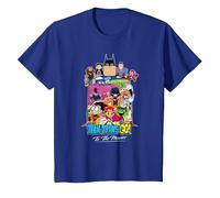 Teen Titans Go! To The Movies Hollywood Camiseta, Niños, Azul Real, 10 años
