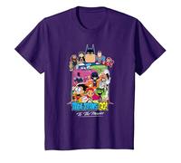 Teen Titans Go! To The Movies Hollywood Camiseta, Niños, Morado, 4 años
