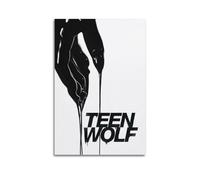 Teen Wolf TV Series Minimalist Poster Canvas Wall Póster Decoración, Pintura, Arte, Dormitorio, Salón, Oficina, Pinturas, Decoración Moderna del Hogar Arte de la Pared, Impresión de Imagen 30 x 45 cm