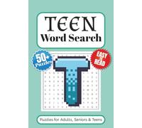 Teen Word Search Puzzle Book: Word Searches with Easy to Read Print About Adolescent Boys, Adolescent Girls, High School Drama and More | 6x9 inches ... … Gift for vacations, Holidays and Free Times