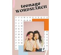 Teen Word Search Puzzle Book: Word Searches with Easy to Read Print about Teen, School, Puberty and more | 6x9 inches, 110 pages | 50+ Puzzles ... Gift for Vacations, Holidays and Free Times