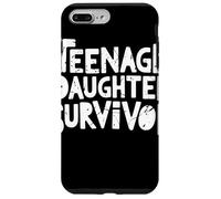 Teenage Daughter Survivor Humor Sarcástico Padres De Carcasa para iPhone 7 Plus/8 Plus