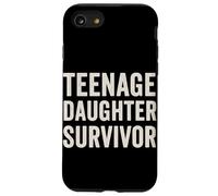 Teenage Daughter Survivor Humor Sarcástico Padres De Carcasa para iPhone SE (2020) / 7/8