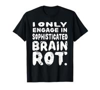 Teenage Laughter - Sophisticated Brain Rot Camiseta