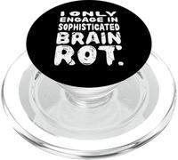 Teenage Laughter - Sophisticated Brain Rot PopSockets PopGrip para MagSafe