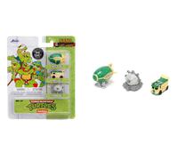 Teenage Mutant Ninja Turtles 1.65" 3-Pack Die-cast Cars, Toys (Importación USA)