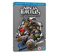 Teenage Mutant Ninja Turtles 2 Out Of The Shadows 3D + Digital Download 2016-UK Exclusive Limited Edition Steelbook Limited Blu-ray Region free