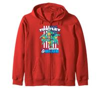 Teenage Mutant Ninja Turtles 4th of July Turtley USA Flag Sudadera con Capucha