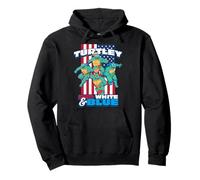 Teenage Mutant Ninja Turtles 4th of July Turtley USA Flag Sudadera con Capucha