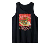 Teenage Mutant Ninja Turtles All I Want 4 Christmas Is Pizza Camiseta sin Mangas