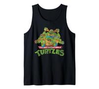 Teenage Mutant Ninja Turtles Brothers Eating Pizza Camiseta sin Mangas