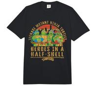 Teenage Mutant Ninja Turtles Brothers Sunset Comfort Colors Adult Heavyweight T-Shirt