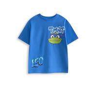 TEENAGE MUTANT NINJA Turtles Camiseta gráfica Azul para niños | Camiseta de Manga Corta Leo TMNT | Ropa clásica de Dibujos Animados para niños | Mercancía del Personaje de Leonardo - 5-6 años