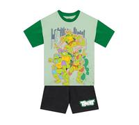 TEENAGE MUTANT NINJA Turtles Camiseta Y Shorts | TMNT Conjuntos Para Niño | Camiseta Y Pantalon Corto Niño | Verde 8-9 años