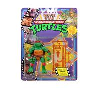 Teenage Mutant Ninja Turtles Classic 1991 Movie Star Turtle Raphael en Paquete Especial de Estilo de película con Accesorios de Armas distintivos. Regalo Ideal para los fanáticos de Las Tortugas