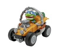 Teenage Mutant Ninja Turtles | Coche Teledirigido Roll Over de Leonardo Tortuga Ninja, Estilo Clásico | Juguetes y Regalos para Niños de 5 Años o Más
