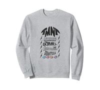 Teenage Mutant Ninja Turtles Distressed Hero Names Lineup Sudadera