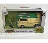 Teenage Mutant Ninja Turtles Donatello Figura Fiesta Vagón 1:24 Jada 253285003