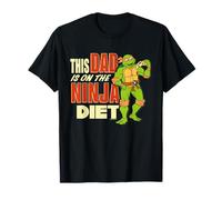 Teenage Mutant Ninja Turtles Father's Day Dad Ninja Diet Camiseta