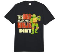 Teenage Mutant Ninja Turtles Father's Day Dad Ninja Diet Comfort Colors Adult Heavyweight T-Shirt