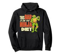 Teenage Mutant Ninja Turtles Father's Day Dad Ninja Diet Sudadera con Capucha