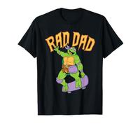 Teenage Mutant Ninja Turtles Father's Day RAD Dad Skateboard Camiseta