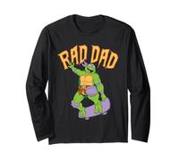 Teenage Mutant Ninja Turtles Father's Day RAD Dad Skateboard Manga Larga