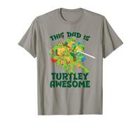 Teenage Mutant Ninja Turtles Father's Day Turtley Awesome Camiseta