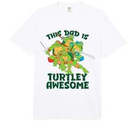 Teenage Mutant Ninja Turtles Father's Day Turtley Awesome Comfort Colors Adult Heavyweight T-Shirt