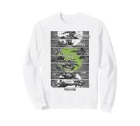Teenage Mutant Ninja Turtles Fighting Panels Sudadera