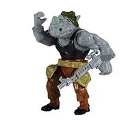 Teenage Mutant Ninja Turtles Figura clásica de mutante - Rock Steady. Inspirada en el Programa de televisión Original de 1988. Gran artículo de coleccionista para niños a Partir de 4 años.