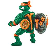 Teenage Mutant Ninja Turtles Figura clásica de Tortuga Michelangelo con Carcasa de Almacenamiento